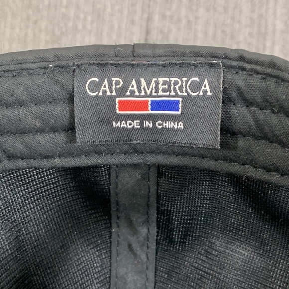 SRT Aluminum Baseball Hat Mens Adjustable Black Strapback Cap America - Picture 13 of 13